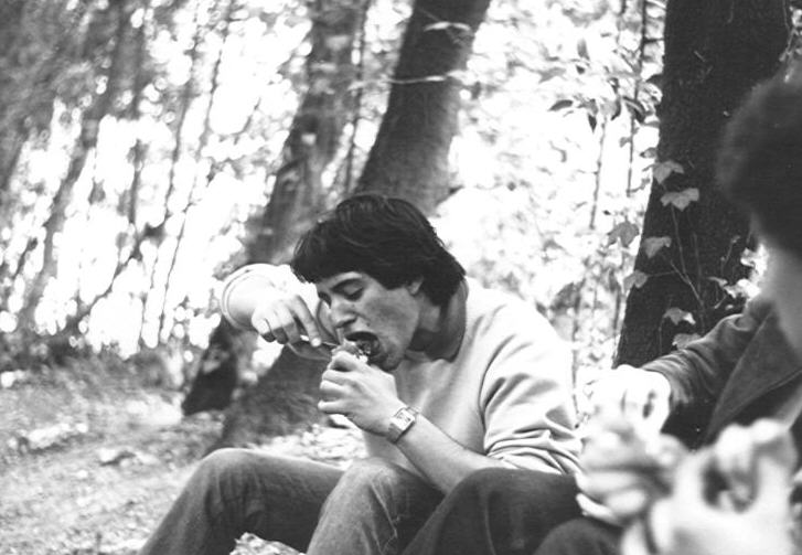 Giardini di Boboli: Robert affamato...