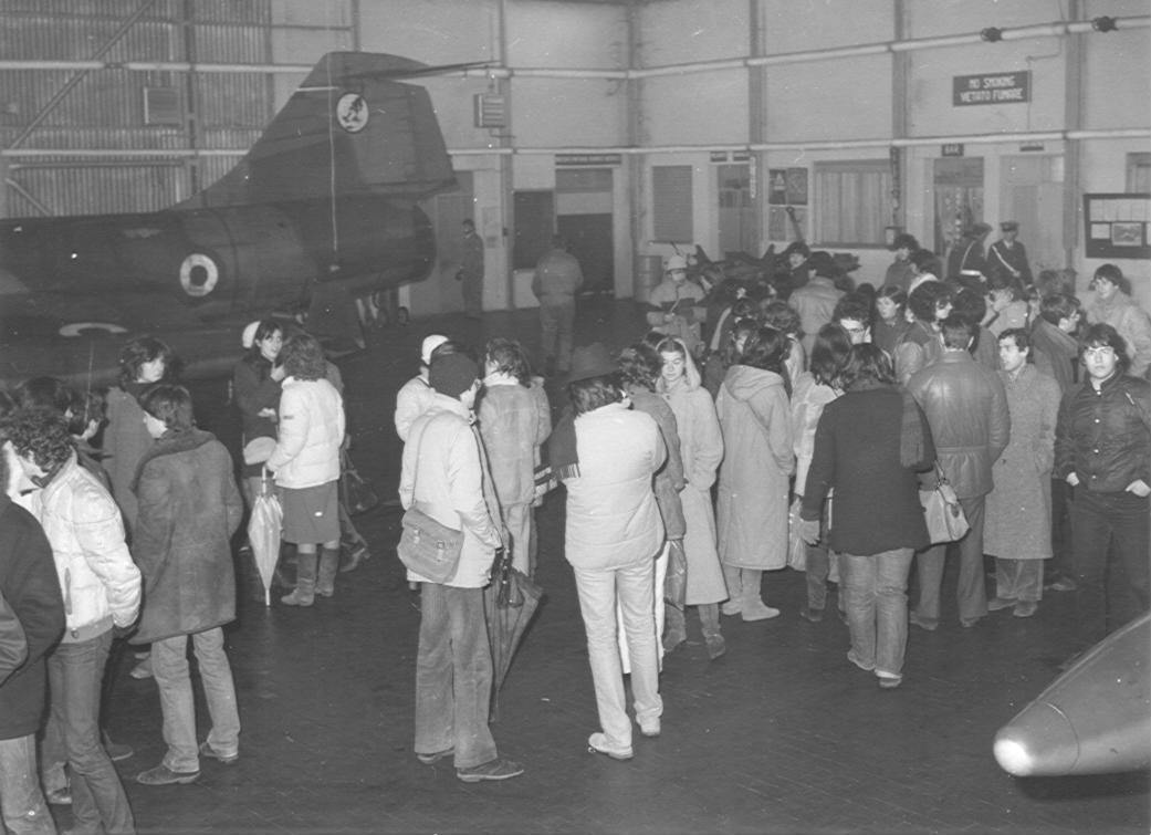 Aeroporto di Istrana (51Stormo): visita nell'hangar