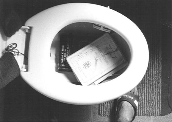 I libri nel water