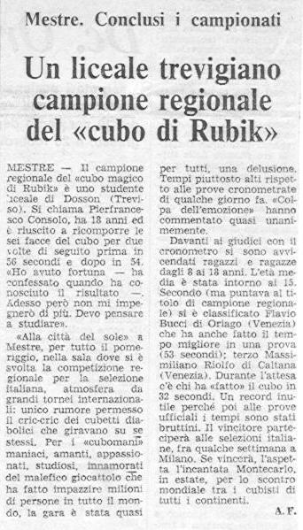 Il Gazzettino del 24/1/1982